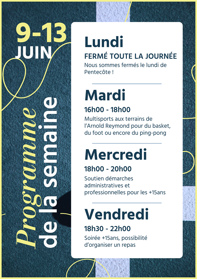 Prog Entier 2E Juin
