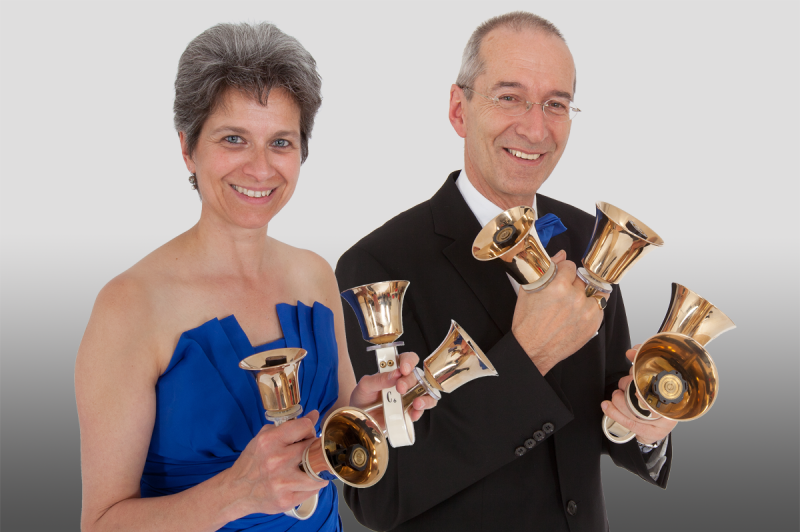 Concert: Goldenbells Eric Nünlist et Sylvia Stampfli, 60 cloches