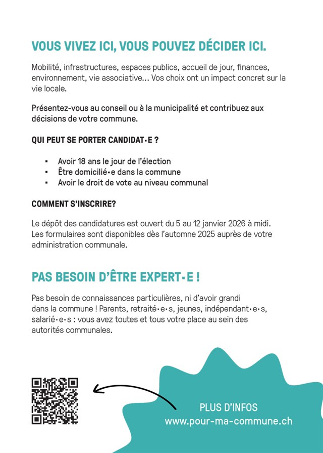 Pour Ma Commune Flyer 2