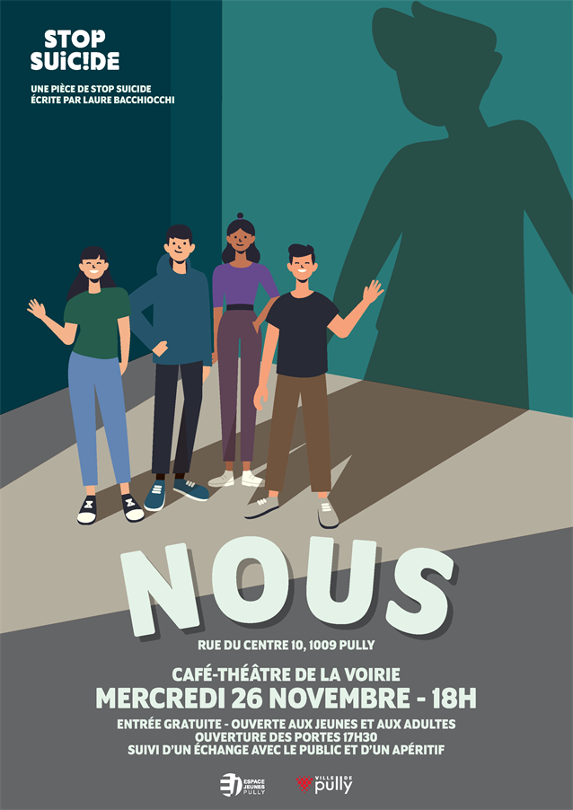 Pièce Stop Suicide Nous Pully