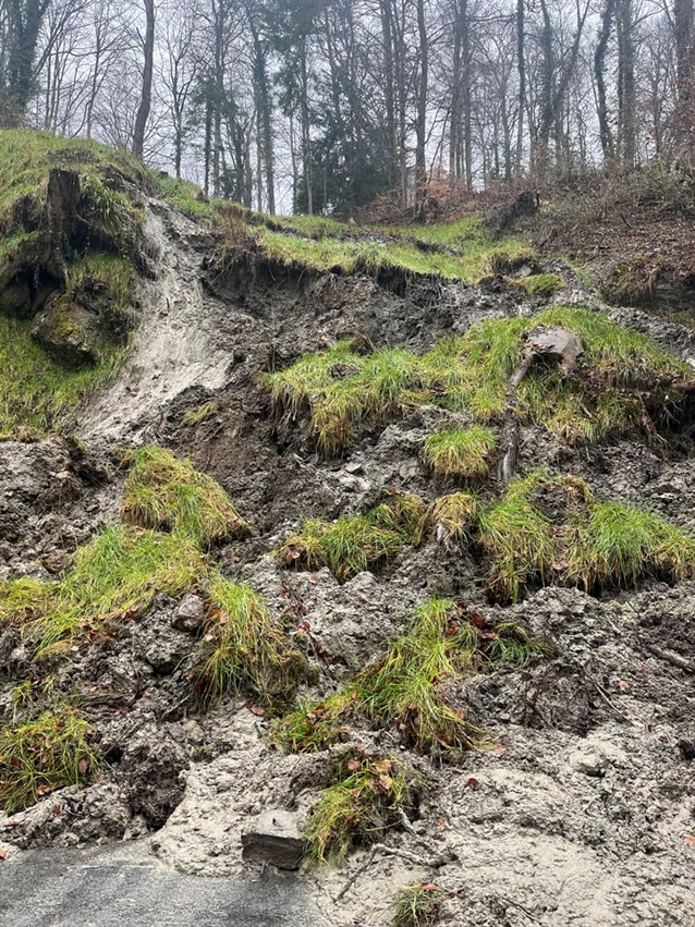 Glissement De Terrain Chemin Du Stand