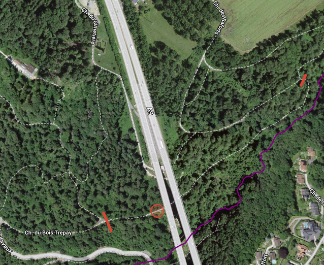 Glissement De Terrain Au Ch De Bois Trepay