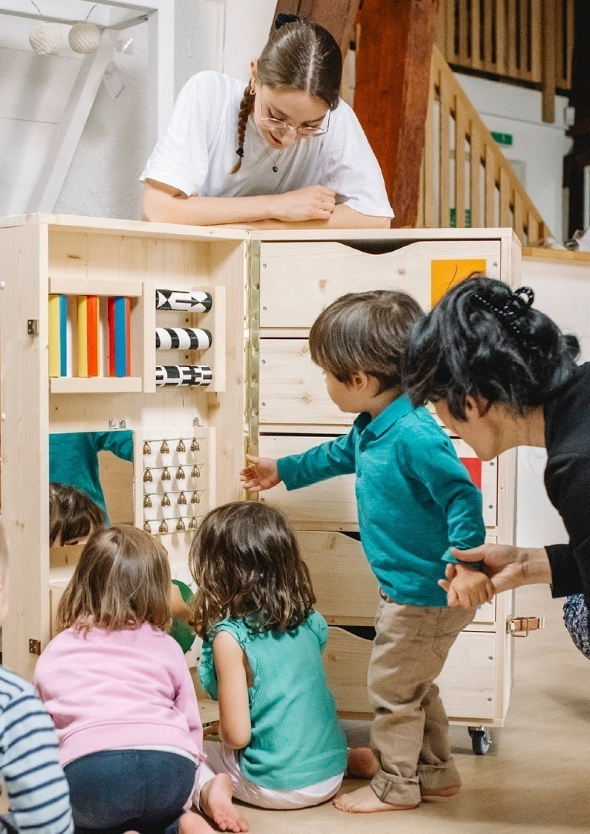 Les p’tits bouts au musée