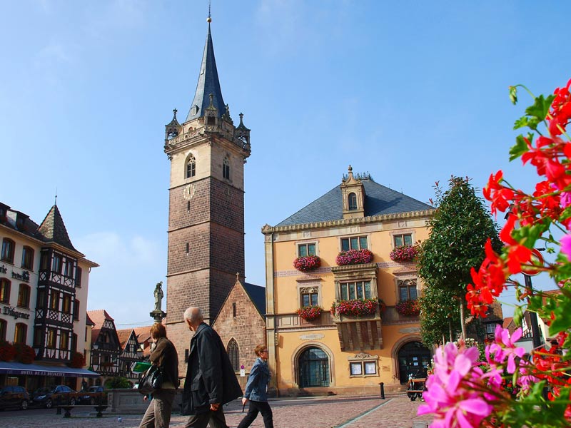 Centre-ville d'Obernai